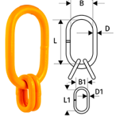 Подъемное звено NRL с доп.кольцами